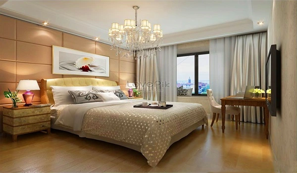 Jhamtani Codename The Crown Bedroom Area